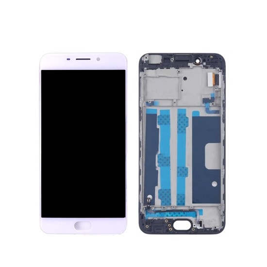 Touch+Display con Frame Oppo R9S 5,5" Blanco Touch+Display con Frame Oppo R9S 5,5" Blanco
